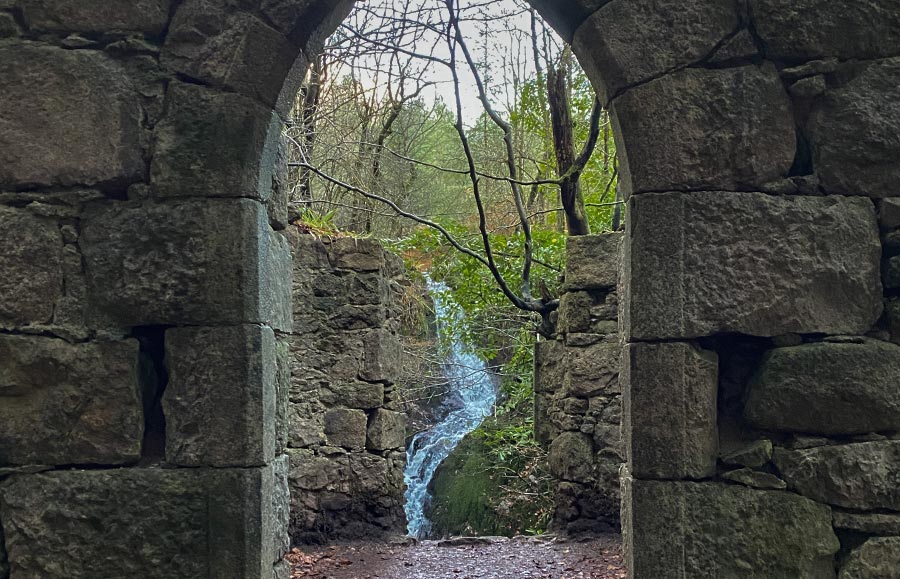 Our Inspirational Foghouse & Waterfall