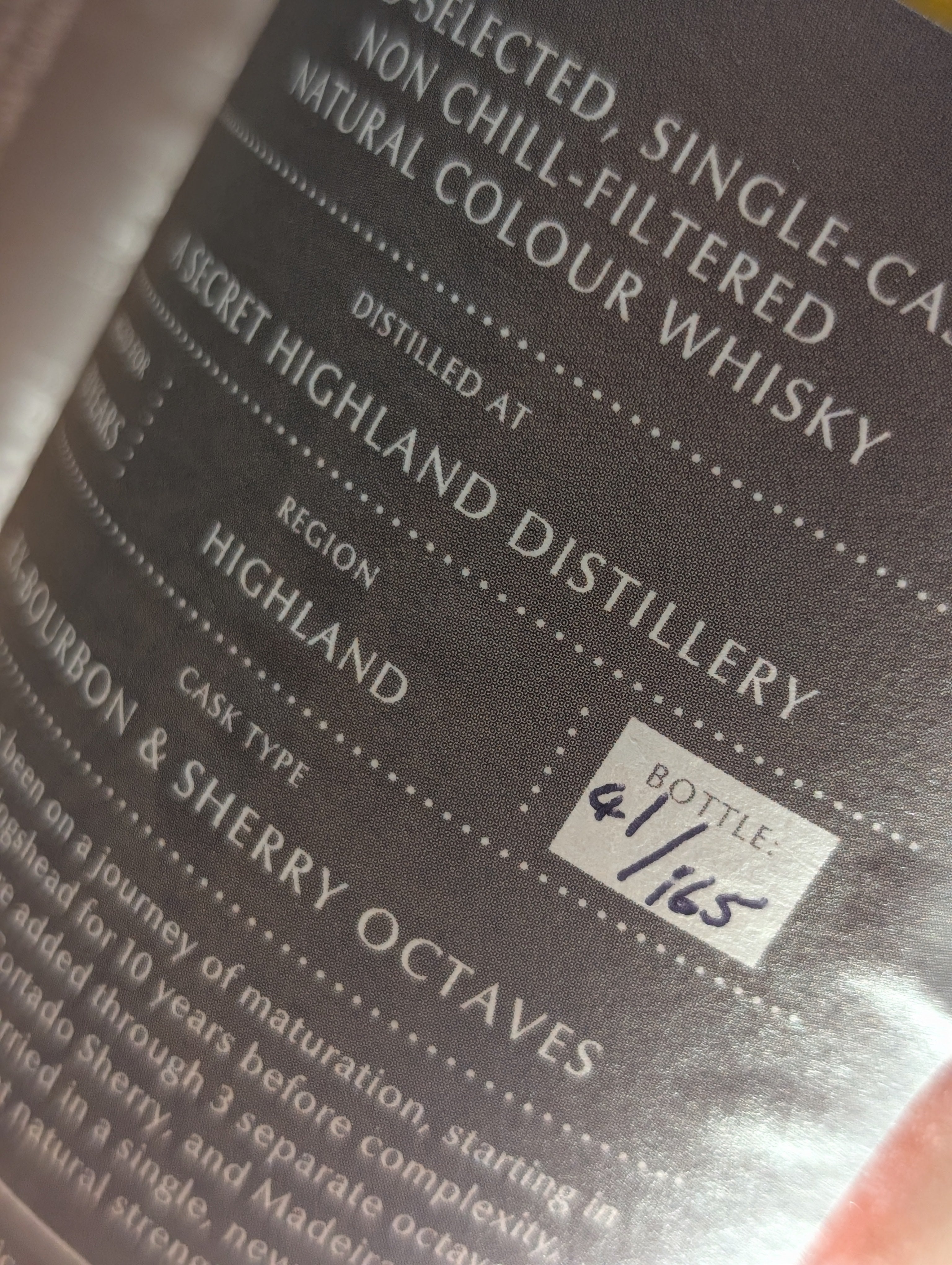 Bennachie Secrets Series #1 - The Foghouse - Secret Highland 13 Year Old 70cl